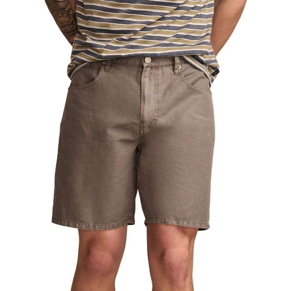 Lucky Brand Mens Classic Five-Pocket Linen Casual Chino Shorts, NWT